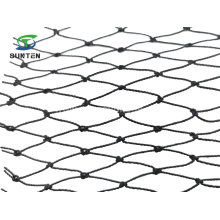 380d Black Knotted Cargo Fence, Fall Arrest Fence, Safety Catch Fence, Durian Net, Fishing Net, Covering Net